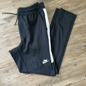 Nike| Black Drawstring Jogger Athletic Pants sz Medium